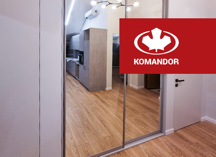 Komandor spintų gaminimas